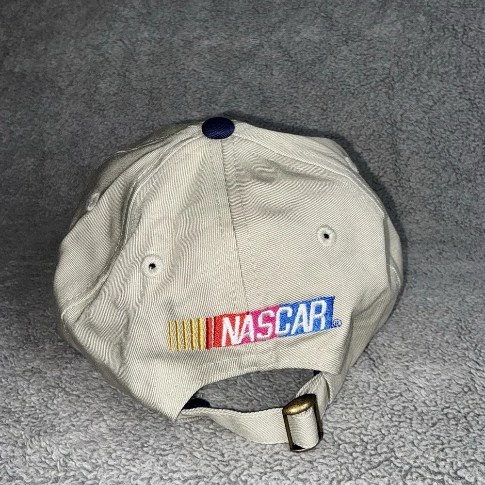 Raybestos Hat Cap Strap Back Brown Beige Blue Brakes Nascar Racing - Picture 3 of 5